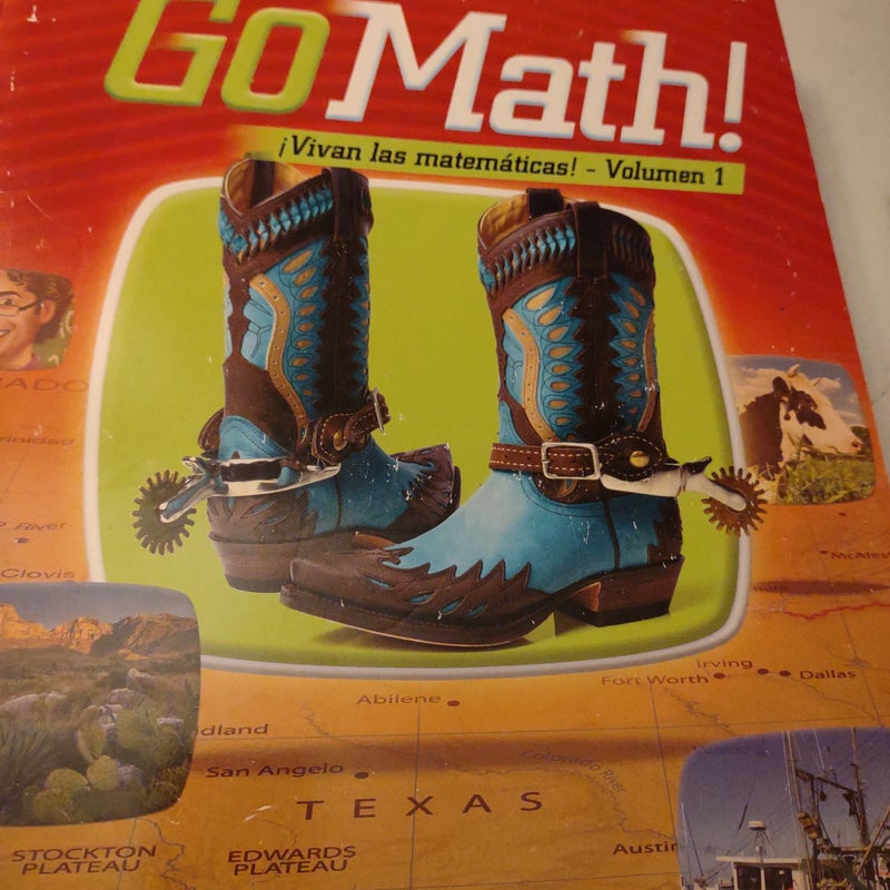 Texas Go Math Vol 1 en Espanol 