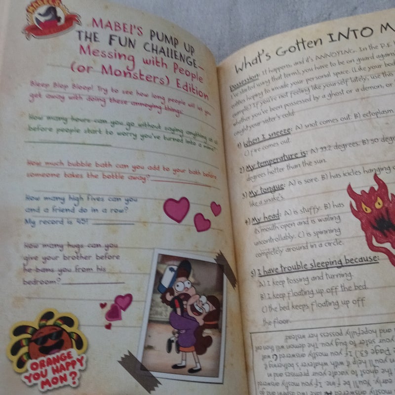 Gravity Falls Dipper&rsquo;s and Mabel&rsquo;s Guide to Mystery and Nonstop 