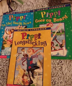 Pipi Longstocking book lot