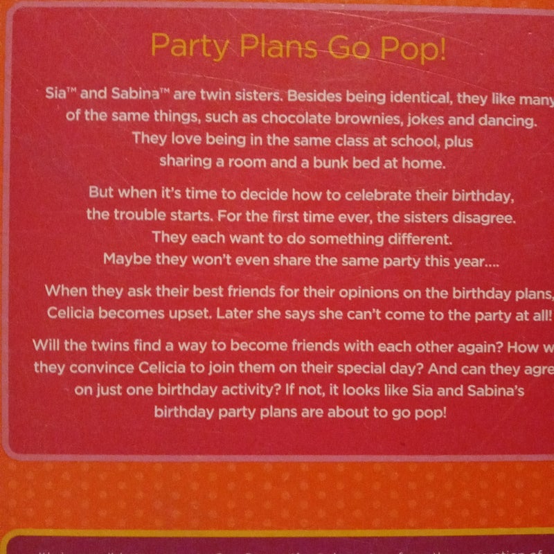 Party Plans Go Pop! Featuring Sia and Sabina
