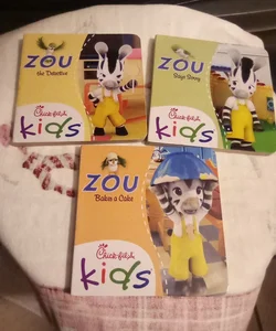 Triple ZOU mini boardbooks