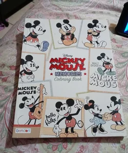 Mickey Mouse Memories Coloring Book