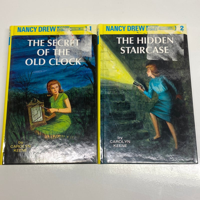 The Secret of the Old Clock & The Hidden Staircase 