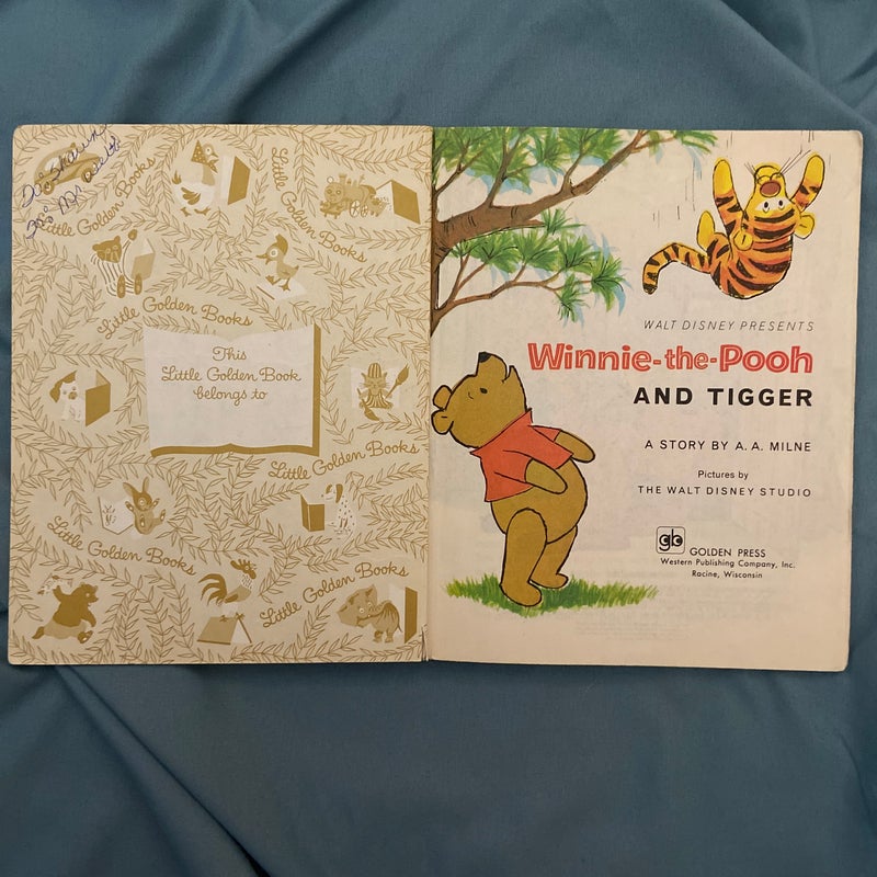 Winnie the Pooh and Tigger 