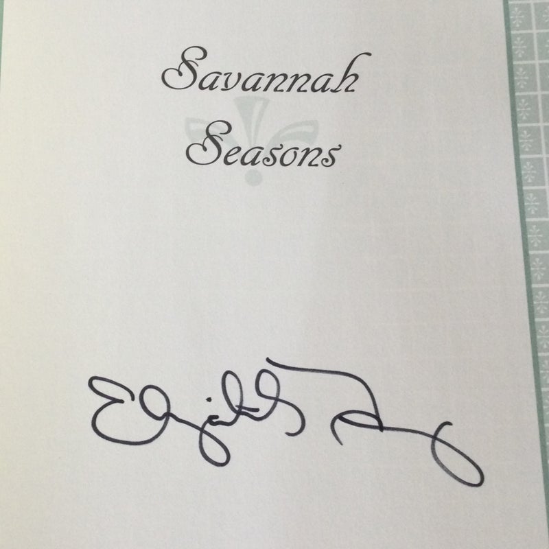 Savannah Seasons - Elizabeth on 37th- Signed Copy