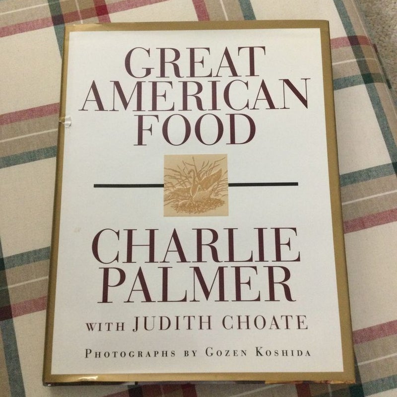 Great American Food Cookbook 1st Ed. Signed Copy