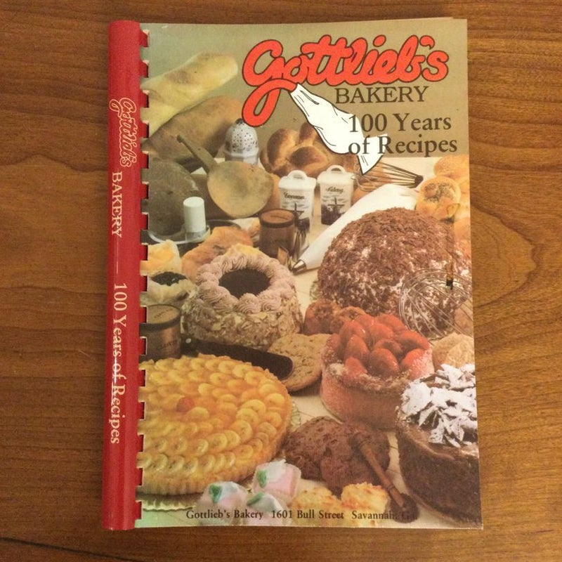 Gottlieb's Bakery Savannah Ga Cookbook 