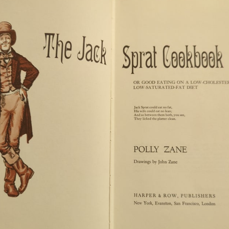 Jack Sprat Cook Book