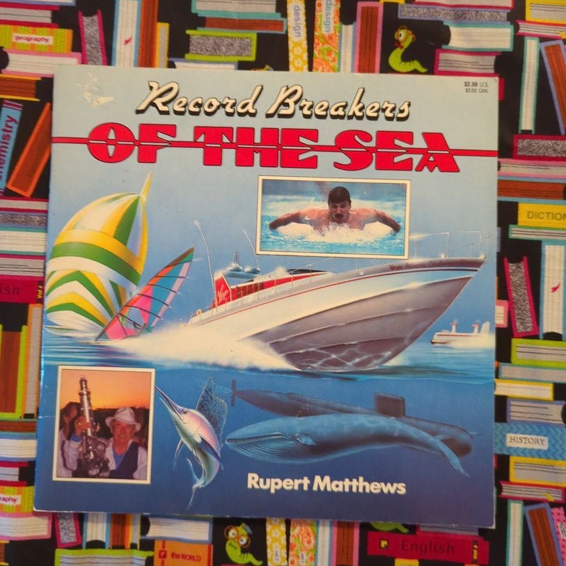 Record Breakers of the Sea by Rupert O. Matthews, Paperback Pangobooks