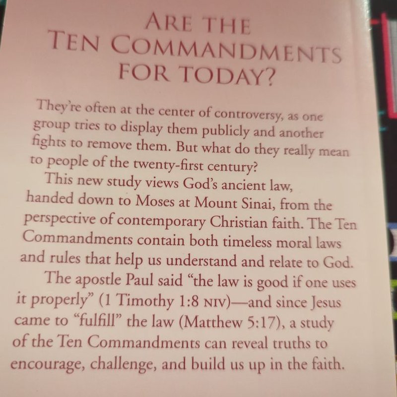 The 10 Commandments Then and Now by Robert M. West, Paperback | Pangobooks