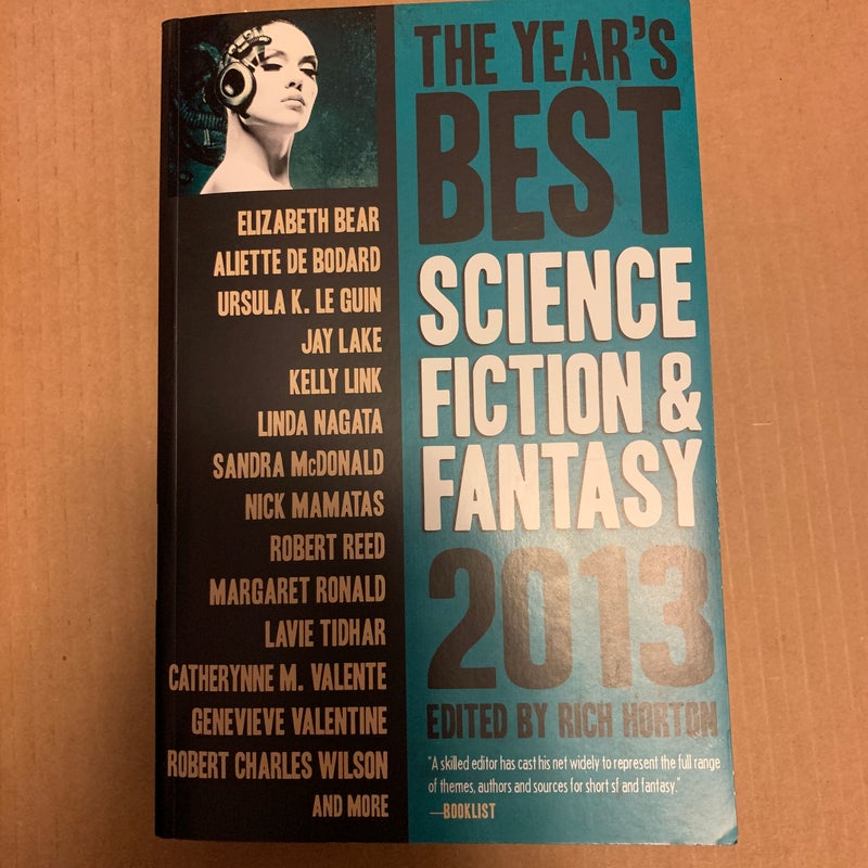 The Year's Best Science Fiction and Fantasy 2013