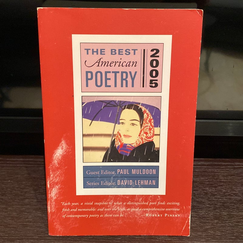 The Best American Poetry 2005