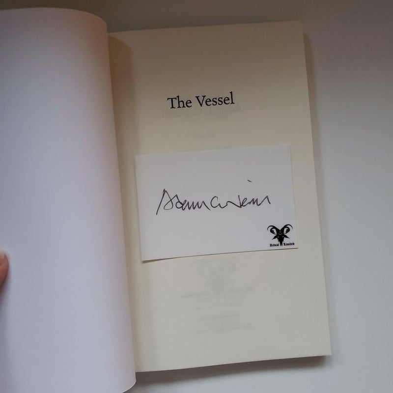 The Vessel (Signed Unpasted Bookplate)