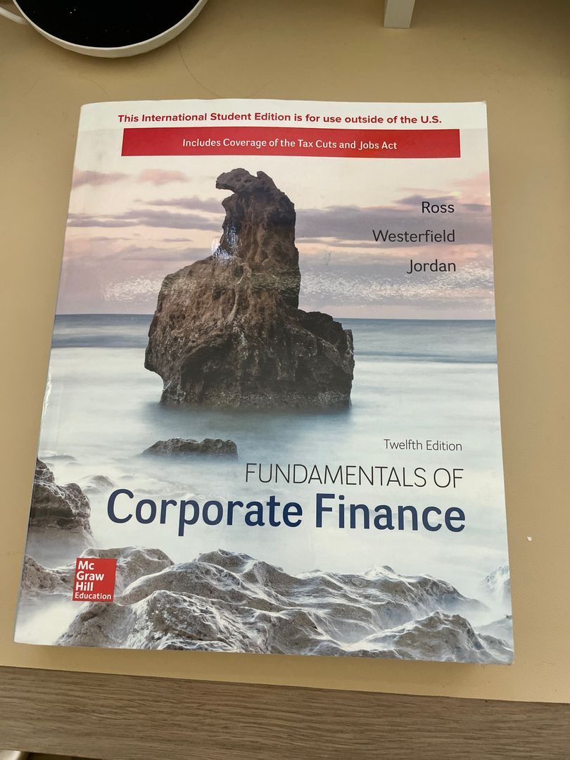 ISE Fundamentals of Corporate Finance