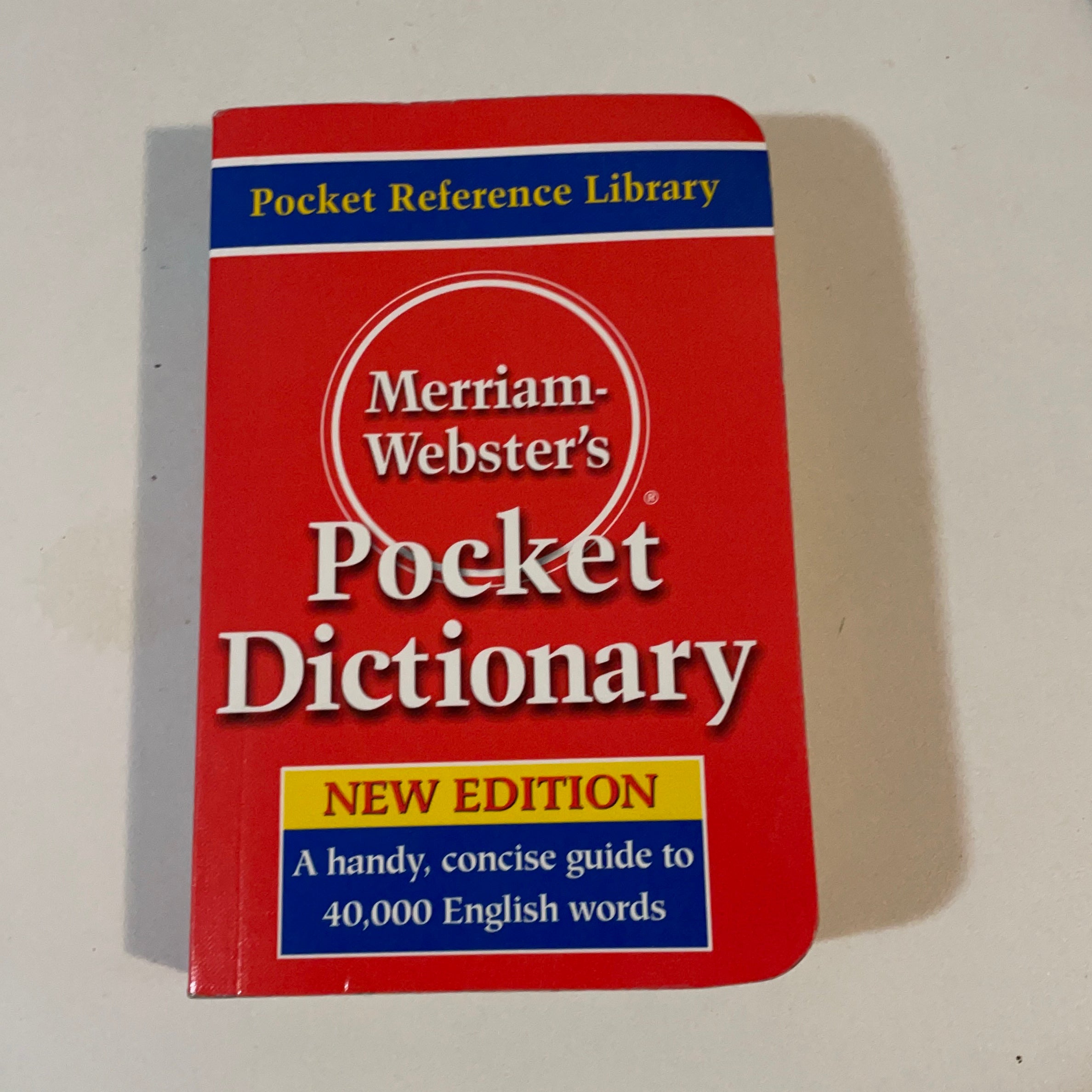 Merriam-Webster's Pocket Dictionary