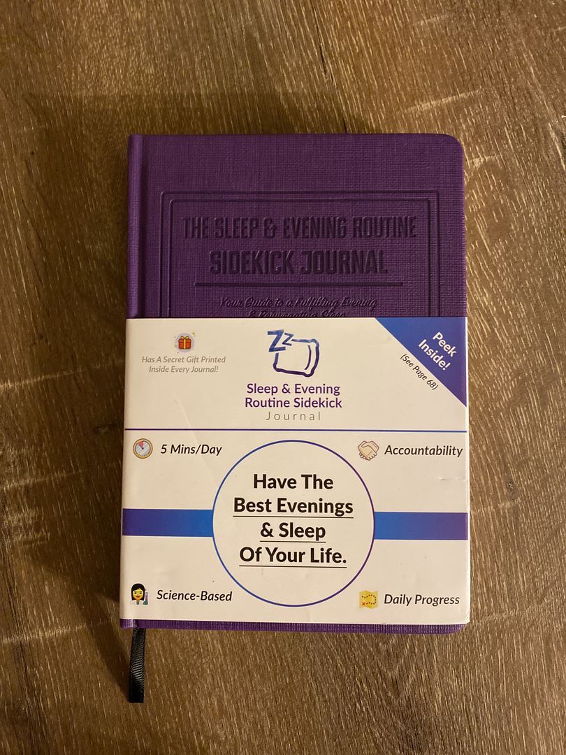 The Evening Routine & Sleep Sidekick Journal