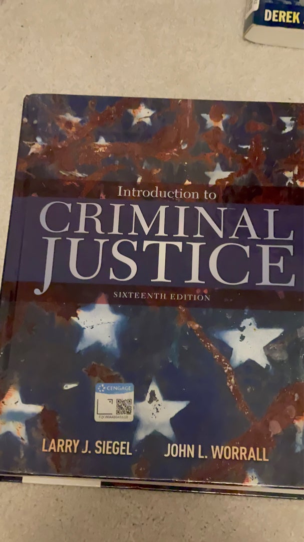 Introduction to Criminal Justice