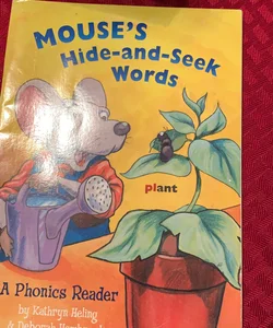 Mouse's Hide-and-seek Words