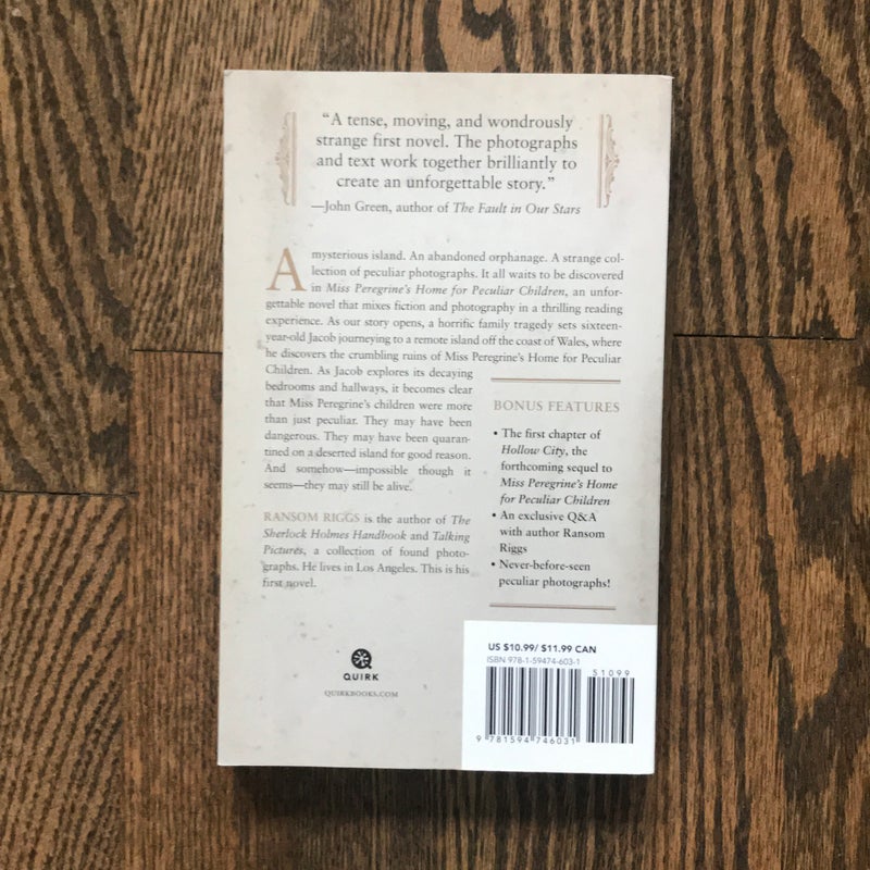 Miss Peregrine's Home for Peculiar Children