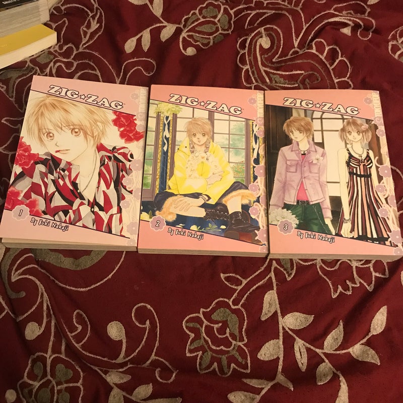 Zig*Zag manga volumes 1-3 