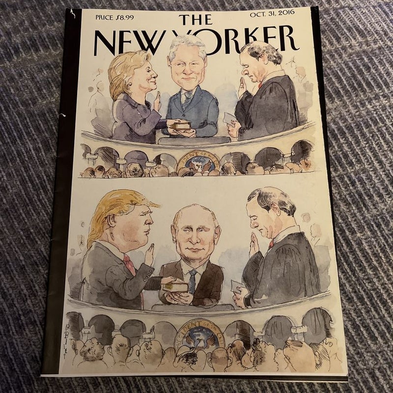 New Yorker lot Barry Blitt covers