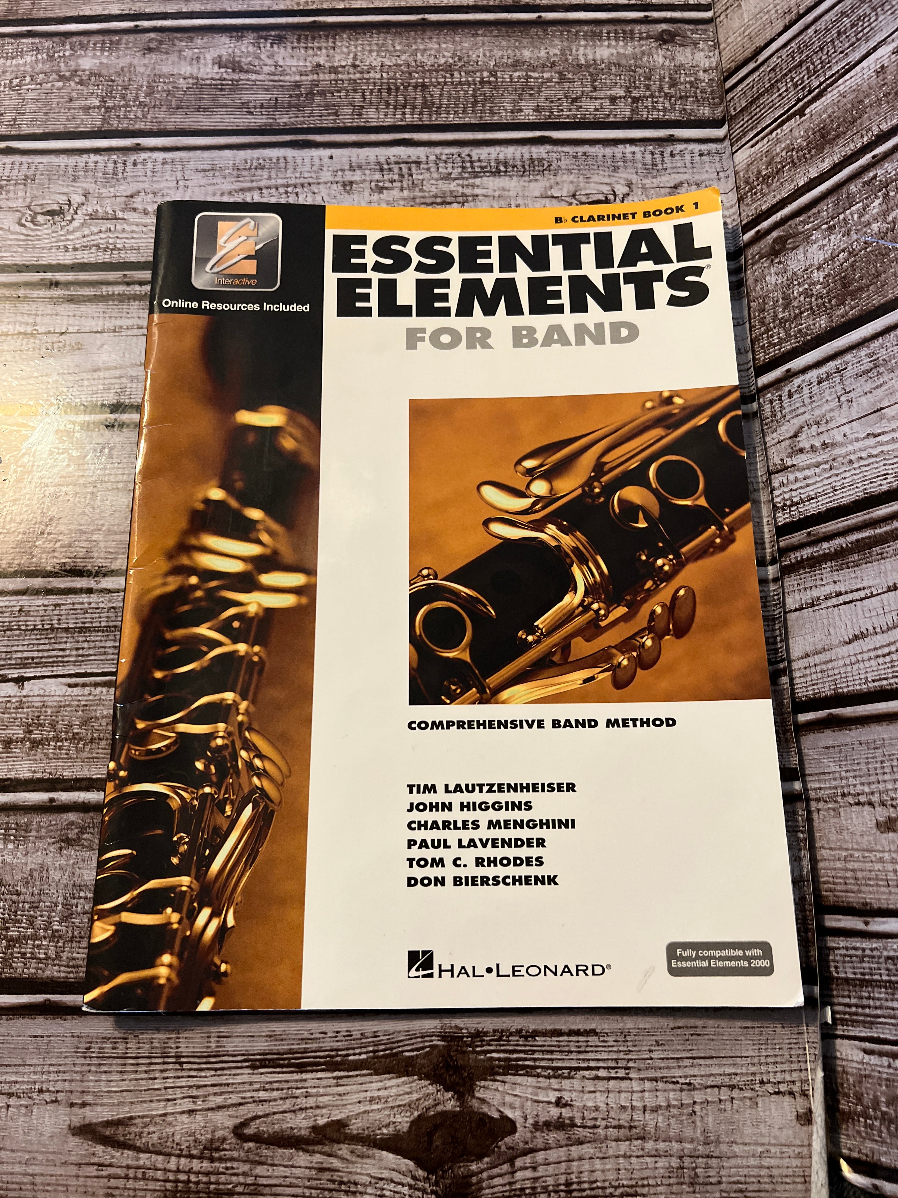 Essential Elements for Band - Bb Clarinet Book 1 with EEi (Book/Media Online)