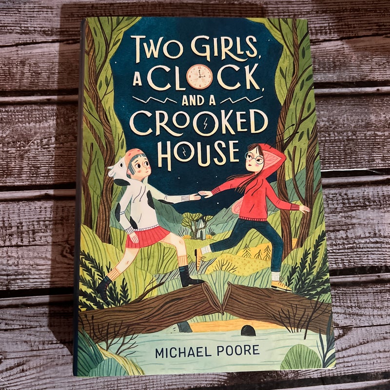 Two Girls, a Clock, and a Crooked House