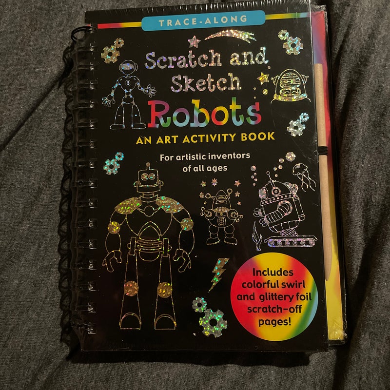 Scratch & Sketch Robots (Trace-Along) [Book]