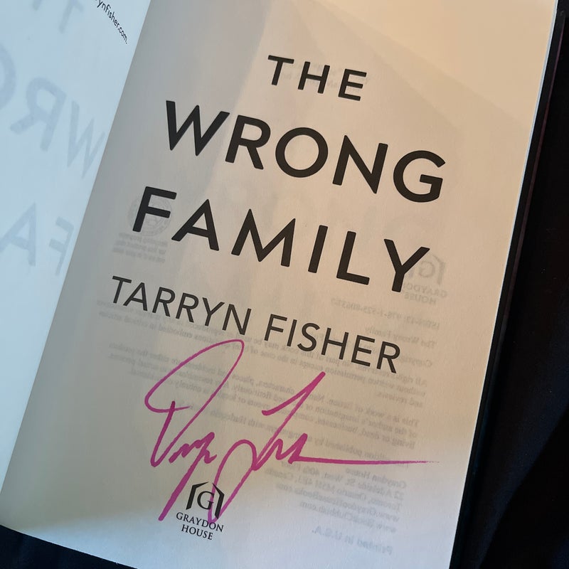 The Wrong Family (signed)
