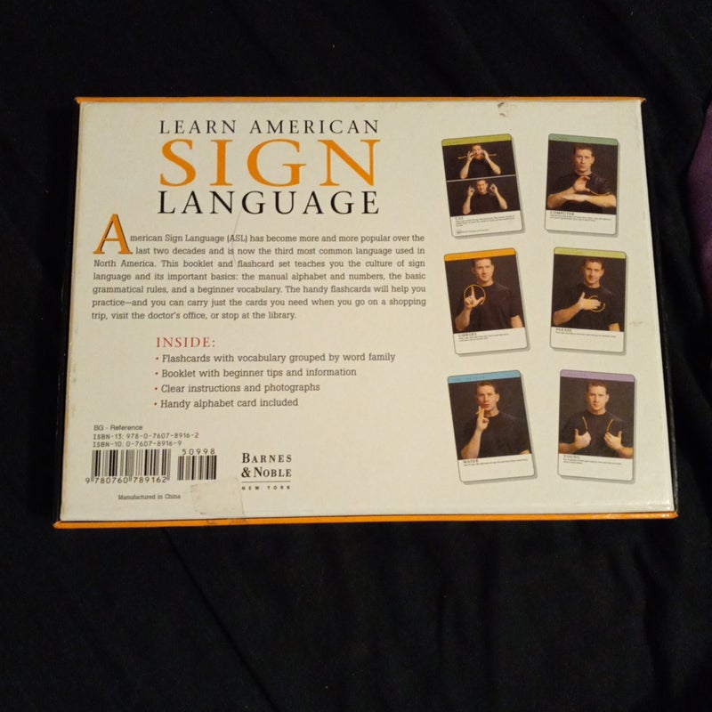 Learn American Sign Language 