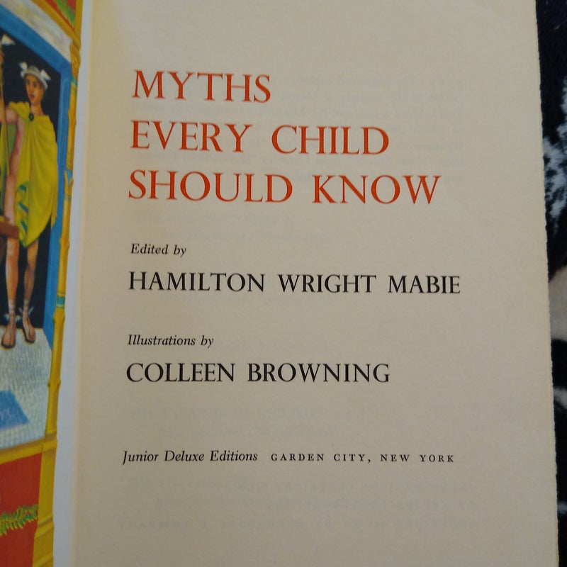 Myths Every Child Should Know