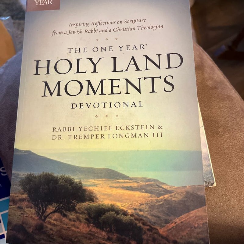 The One Year Holy Land Moments Devotional