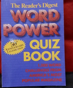 The Reader's Digest Word Power Quiz Book
