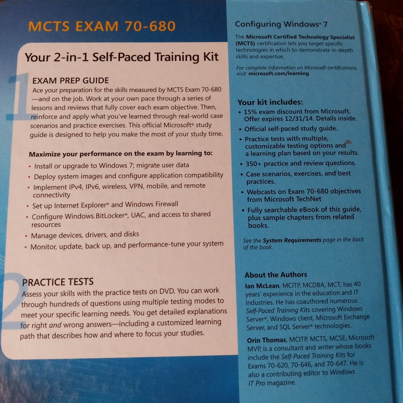 MCTS Self-Paced Training Kit (Exam 70-680)