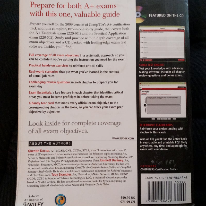 CompTIA A+ Complete Study Guide