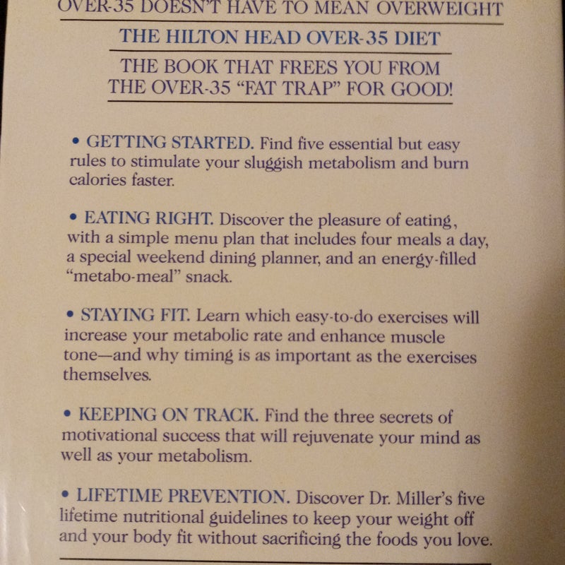 The Hilton Head Over35 Diet