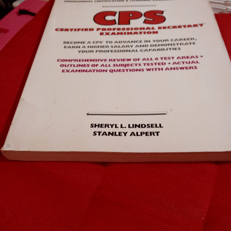 CPS Certified Professional Secretary Examination