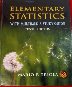 Elementary Statistics with Multimedia Study Guide