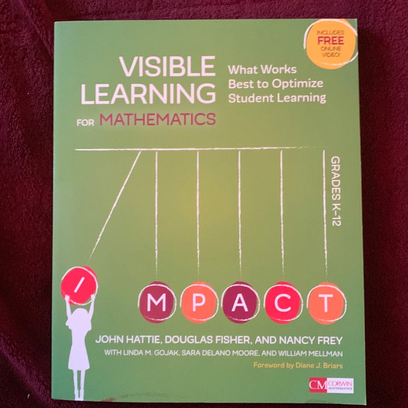 Visible Learning for Mathematics, Grades K-12