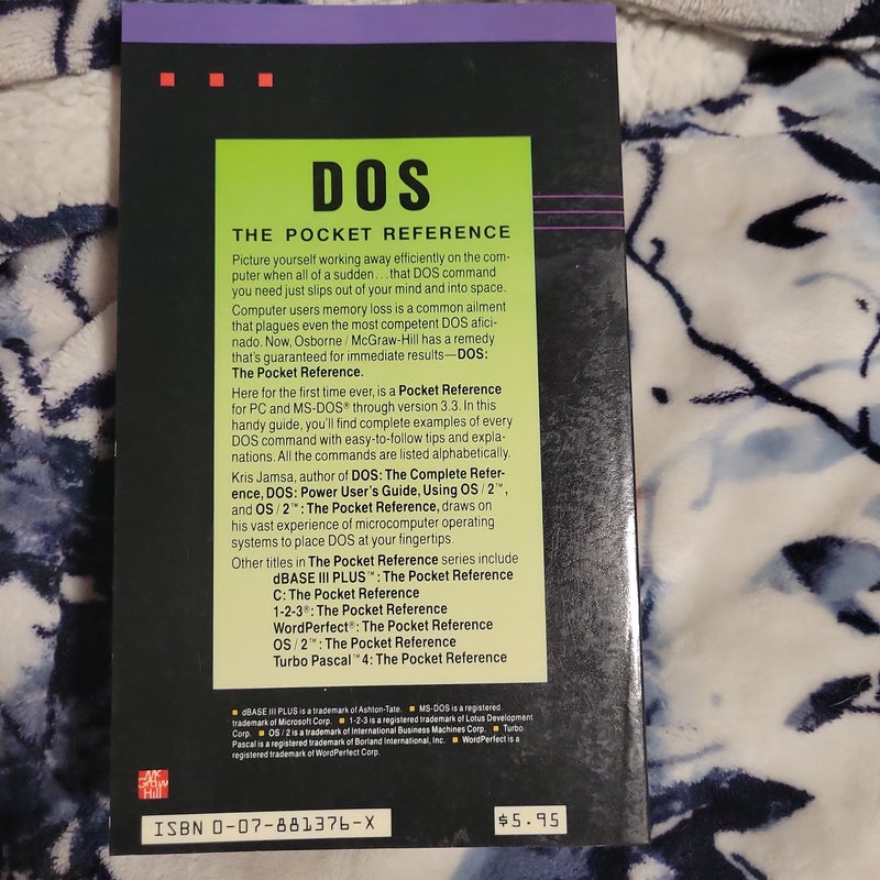 DOS for Dummies Command Reference