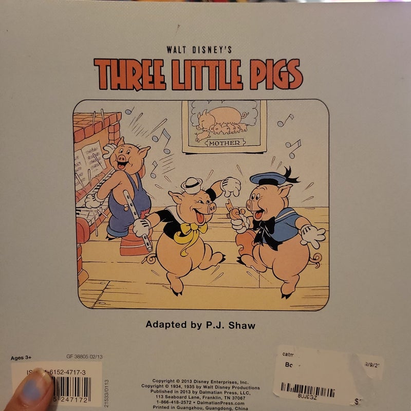 Walt Disney's the Three Little Pigs