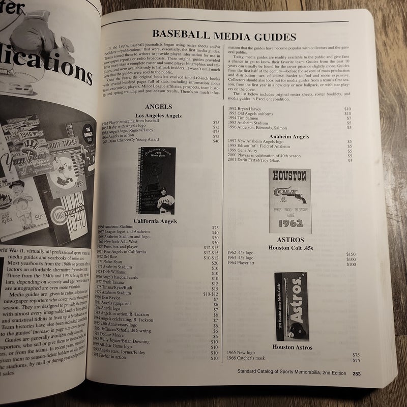 Standard Catalog of Sports Memorabilia