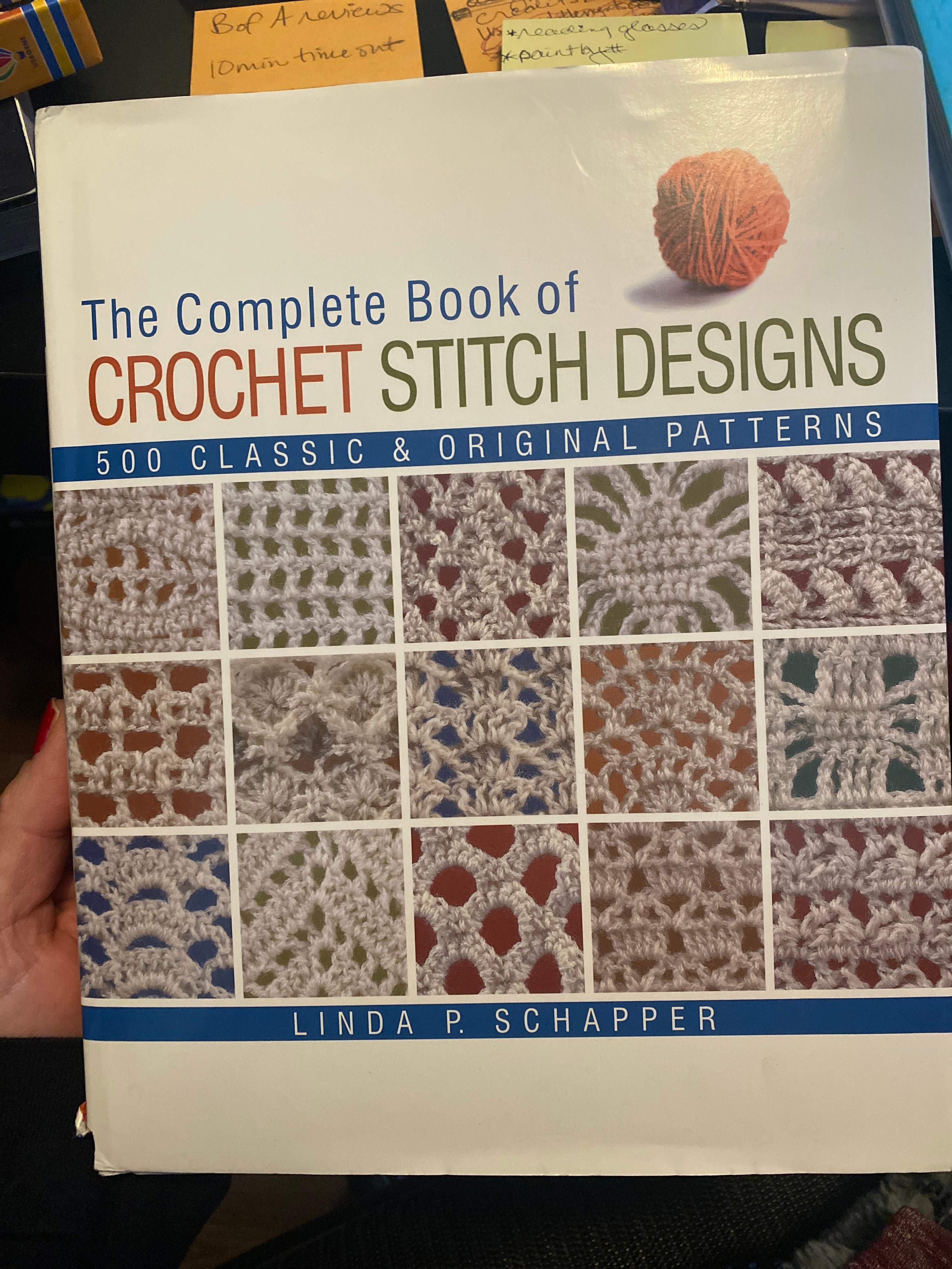 The Complete Book of Crochet Stitch Designs