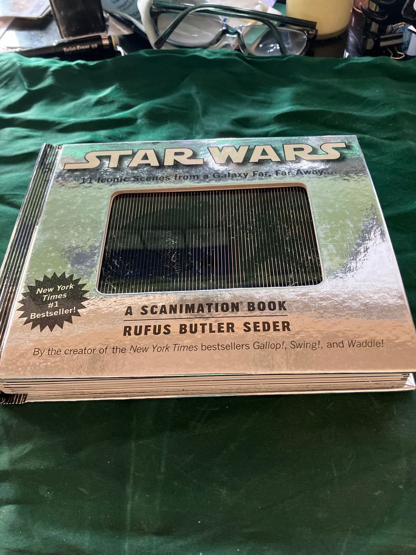 Star Wars: a Scanimation Book by Rufus Butler Seder, Hardcover