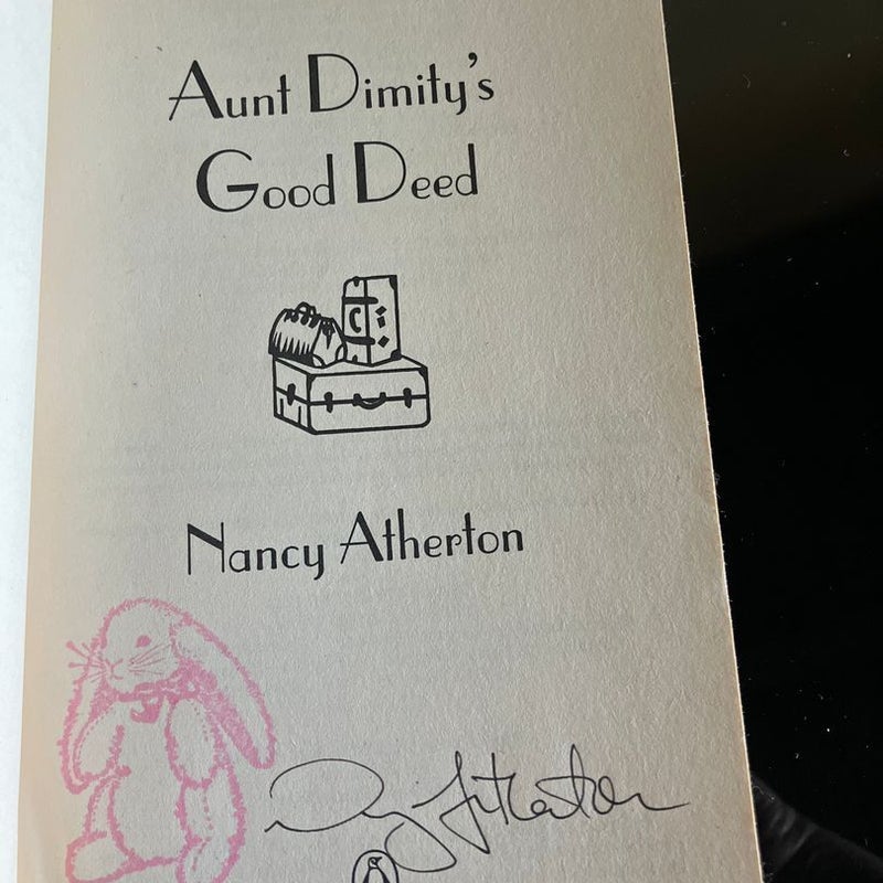 Signed - Aunt Dimity's Good Deed