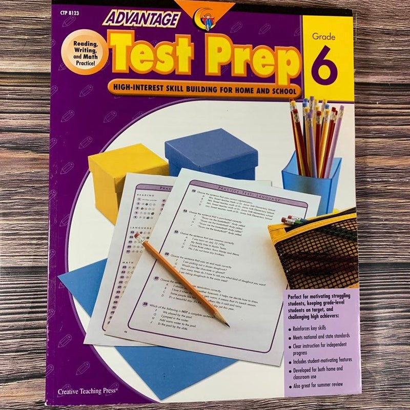 Test Prep Grade 6 Teaching Book
