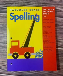 Harcourt Brace Spelling, Grade 1