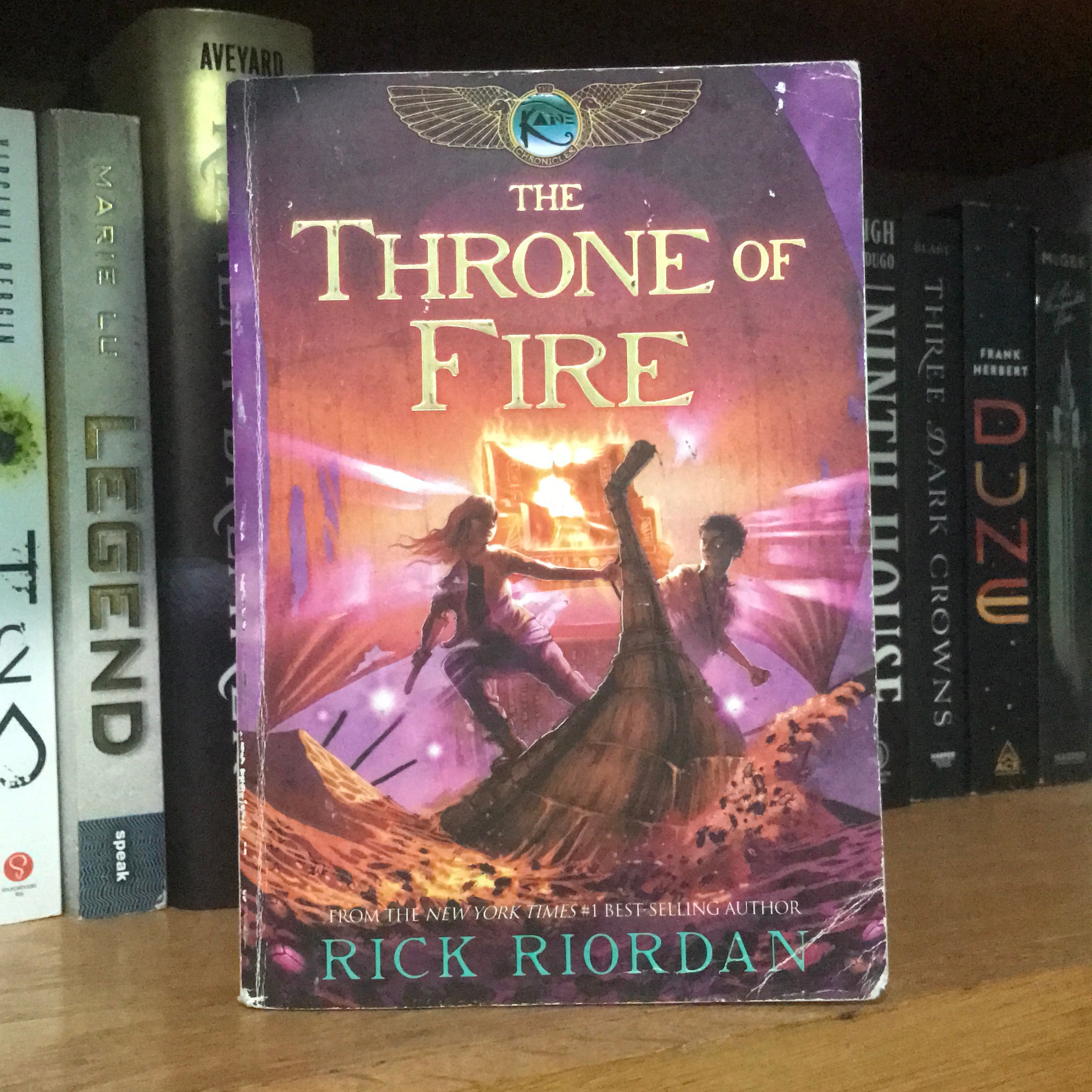 Kane Chronicles, the, Book Two the Throne of Fire