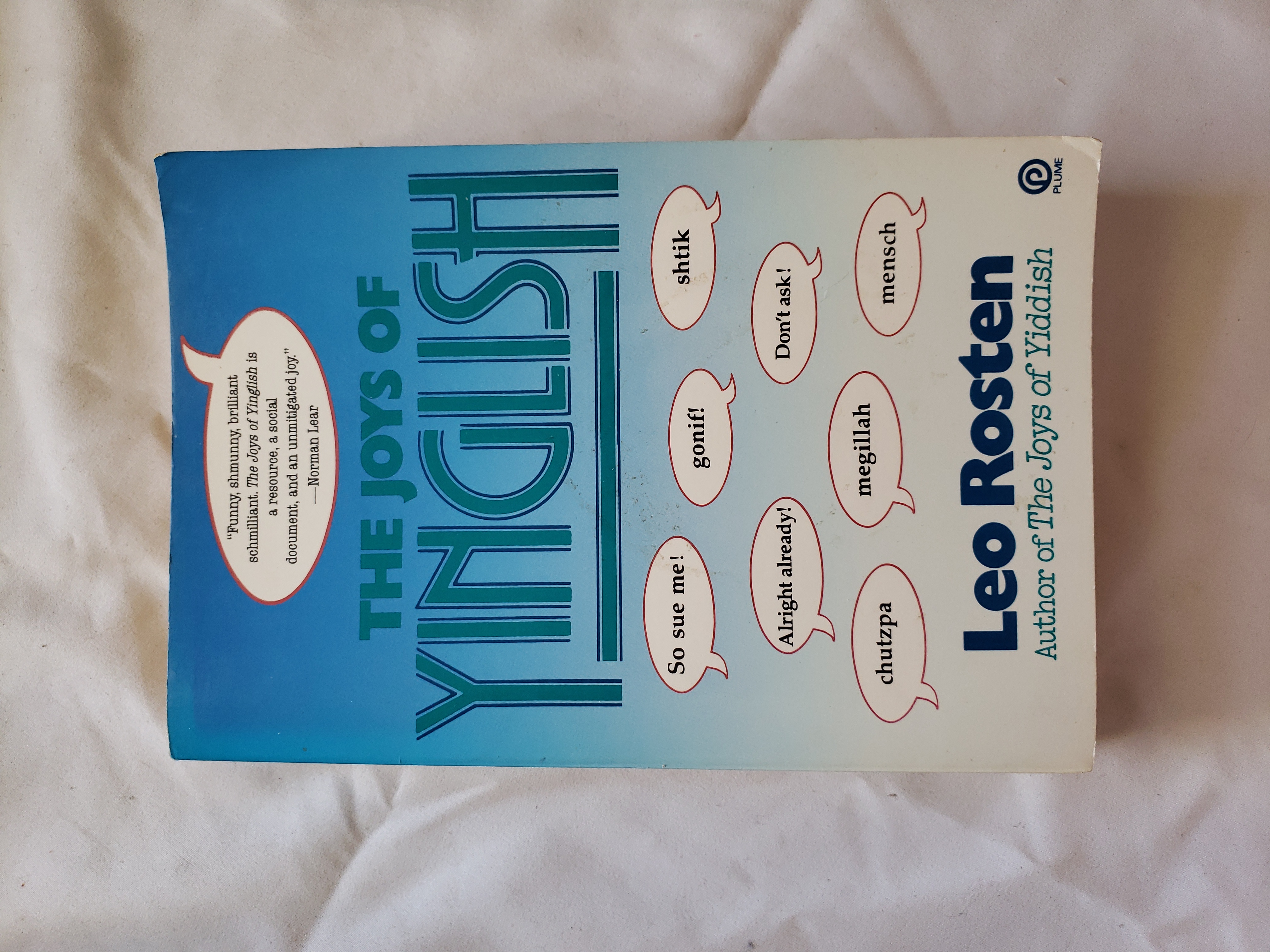 The Joys of Yinglish