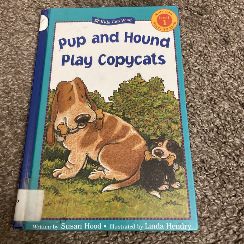 Pup and Hound Play Copycats